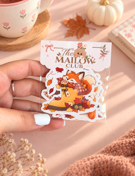 Stickers - Les copains d'automne